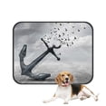 thumbnail image 1 of PKQWTM Vintage Anchor Bird A Heavy Anchor with Flying Bird Pet Dog Cat Bed Pee Pads Mat Cushion Potty Dogs Blankets Crate Bed Kennel 25x30 inch, 1 of 3