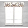 thumbnail image 1 of PKQWTM Vintage Card With Eiffel Tower Window Curtain Valance Rod Pocket 54x12 inch, 1 of 1