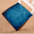 thumbnail image 1 of PKQWTM Vintage Dark Blue Vignette Chair Pads Chair Mat Seat Cushion Chair Cushion Floor Cushion Size 16x16 inches, 1 of 1