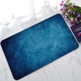 thumbnail image 1 of PKQWTM Vintage Dark Blue Vignette Home Decor Floor Mat Area Rug Doormat Size 18x30 Inches, 1 of 1