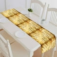 thumbnail image 1 of PKQWTM Vintage Musical Pages Cotton and Linen Table Runner Kitchen Dining Room Supplies Size 14x72 Inch, 1 of 1