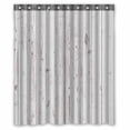 thumbnail image 1 of PKQWTM Vintage White Wooden Wall Background WaterProof Polyester Fabric Shower Curtain Size 60x72 Inches, 1 of 1