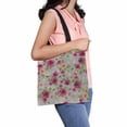 thumbnail image 1 of PKQWTM Vintage floral Canvas Shoulder Bags Handbags Tote Bags Shopping Bag, 1 of 2