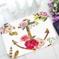 thumbnail image 1 of PKQWTM Watercolor Boho Flower Home Decor Floor Mat Area Rug Doormat Size 15.7x23.6 Inches, 1 of 1