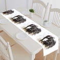 thumbnail image 1 of PKQWTM Watercolor Painting Of Elephants Cotton and Linen Table Runner Kitchen Dining Room Supplies Size 14x72 Inch, 1 of 1
