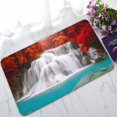 thumbnail image 1 of PKQWTM Waterfall in deep rain forest jungle Home Decor Floor Mat Area Rug Doormat Size 18x30 Inches, 1 of 1