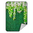 thumbnail image 1 of PKQWTM Wedding Flower Grass Blanket Crystal Velvet Throw Bed Blanket 58x80 inches, 1 of 1