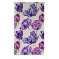 thumbnail image 1 of PKQWTM Wildflower tulip flower Door Curtain Window Cover Home Decor Hanging Curtain Size 85x150 CM, 1 of 1