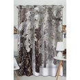 thumbnail image 1 of PKQWTM Winter forest with snow on trees Practical heat insulation Shading Window Curtain Size 52(W) x 84(H) inches(One Piece), 1 of 1