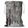 thumbnail image 1 of PKQWTM Winter forest with snow on trees Storage Basket Laundry Bag with Drawstring Size 18x24 Inch, 1 of 3