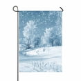 thumbnail image 1 of PKQWTM Winter nature scenery trees in park Yard Decor Home Garden Flag Size 28x40 Inches, 1 of 1