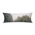 thumbnail image 1 of PKQWTM Wintry Landscape Scenery Flat County Woods Snow Landscape Long Body Pillow Case Cover Pillow Cushion Size 20x60 Inches, 1 of 1