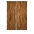 thumbnail image 1 of PKQWTM Wooden Parquet Parkett Wood Parquet Texture Door Curtain Window Cover Home Decor Hanging Curtain Size 85x120 CM, 1 of 1