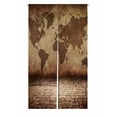 thumbnail image 1 of PKQWTM World Map Room Door Curtain Window Cover Home Decor Hanging Curtain Size 85x150 CM, 1 of 1