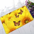 thumbnail image 1 of PKQWTM Yellow sunflowers Atop One Another Home Decor Floor Mat Area Rug Doormat Size 18x30 Inches, 1 of 1