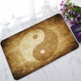 thumbnail image 1 of PKQWTM Yin Yang Symbol Home Decor Floor Mat Area Rug Doormat Size 18x30 Inches, 1 of 1
