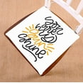thumbnail image 1 of PKQWTM You Are My Sunshine Beautiful Minimalistic Lettering Chair Pads Chair Mat Seat Cushion Chair Cushion Floor Cushion Size 16x16 inches, 1 of 1