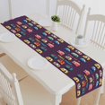 thumbnail image 1 of PKQWTM You make me happy camper card Happy Camper Card Cotton and Linen Table Runner Kitchen Dining Room Supplies Size 16x72 Inch, 1 of 1