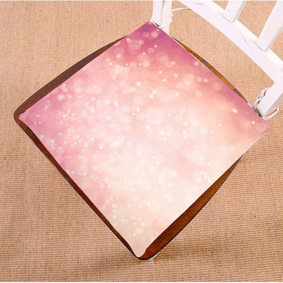 PKQWTM abstract light bokeh Chair Pads Chair Mat Seat Cushion Chair Cushion Floor Cushion Size 20x20 inches
