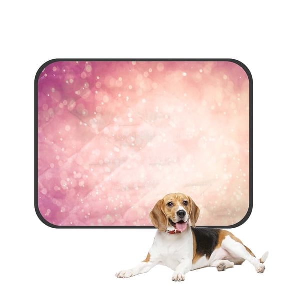 PKQWTM abstract light bokeh Pet Dog Cat Bed Pee Pads Mat Cushion Potty Dogs Blankets Crate Bed Kennel 28x36 inch