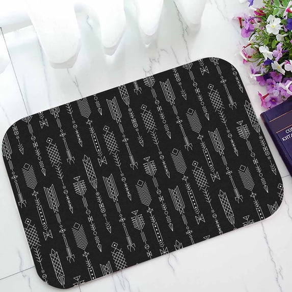 PKQWTM arrows Home Decor Floor Mat Area Rug Doormat Size 15.7x23.6 Inches