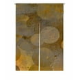 thumbnail image 1 of PKQWTM art abstract golden and grey circles Door Curtain Window Cover Home Decor Hanging Curtain Size 85x120 CM, 1 of 1