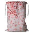 thumbnail image 1 of PKQWTM blooming Japanese cherry tree Storage Basket Laundry Bag with Drawstring Size 24x32 Inch, 1 of 3
