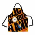 thumbnail image 1 of PKQWTM cards pocket watch ha key magic mushrooms Unisex Adjustable Bib Apron with Pockets for Commercial Restaurant and Home Kitchen Use, 1 of 2