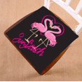 thumbnail image 1 of PKQWTM couple of pink flamingos and heart I love Sun Beach Chair Pads Chair Mat Seat Cushion Chair Cushion Floor Cushion Size 16x16 inches, 1 of 1