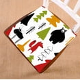 thumbnail image 1 of PKQWTM cute animals trees grunge brush forest Chair Pads Chair Mat Seat Cushion Chair Cushion Floor Cushion Size 18x18 inches, 1 of 1