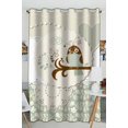 thumbnail image 1 of PKQWTM digital scrap-booking greeting card Practical heat insulation Shading Window Curtain Size 52(W) x 84(H) inches(One Piece), 1 of 1