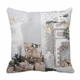 thumbnail image 1 of PKQWTM elite winter decor room flat Bed Decor Pillow Cases Zippered Cushion Cover Size 20x20 Inches, 1 of 1