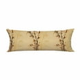 thumbnail image 1 of PKQWTM hand painted bamboo vintage canvas Long Body Pillow Case Cover Pillow Cushion Size 20x60 Inches, 1 of 1