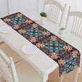 thumbnail image 1 of PKQWTM kaleidoscope style ornament Cotton and Linen Table Runner Kitchen Dining Room Supplies Size 16x72 Inch, 1 of 1