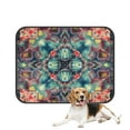 thumbnail image 1 of PKQWTM kaleidoscope style ornament Pet Dog Cat Bed Pee Pads Mat Cushion Potty Dogs Blankets Crate Bed Kennel 25x30 inch, 1 of 3