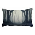 thumbnail image 1 of PKQWTM magical gate in a mysterious forest with fog Bed Decor Pillow Cases Zippered Cushion Cover Size 20x30 Inches, 1 of 1