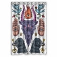 thumbnail image 1 of PKQWTM old school tattoo collection WaterProof Polyester Fabric Shower Curtain Size 48x72 Inches, 1 of 1