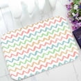 thumbnail image 1 of PKQWTM painted stripes pattern chevron Home Decor Floor Mat Area Rug Doormat Size 15.7x23.6 Inches, 1 of 1