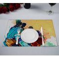 thumbnail image 1 of PKQWTM sports basketball Kitchen Dining Table Mats Placemats Size 12x18 Inches, Set of 2 Pieces, 1 of 2
