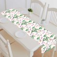 thumbnail image 1 of PKQWTM texture cactus plants flowers Cotton and Linen Table Runner Kitchen Dining Room Supplies Size 14x72 Inch, 1 of 1
