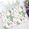 thumbnail image 1 of PKQWTM texture cactus plants flowers Home Decor Floor Mat Area Rug Doormat Size 15.7x23.6 Inches, 1 of 1