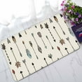 thumbnail image 1 of PKQWTM tribal arrows Home Decor Floor Mat Area Rug Doormat Size 18x30 Inches, 1 of 1