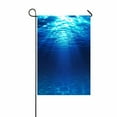 thumbnail image 1 of PKQWTM underwater view with sandy seabed Yard Decor Home Garden Flag Size 12x18 Inches, 1 of 1