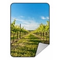 thumbnail image 1 of PKQWTM vineyard springtime in Reggio Emilia hills Italy Blanket Crystal Velvet Throw Bed Blanket 58x80 inches, 1 of 1