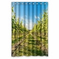 thumbnail image 1 of PKQWTM vineyard springtime in Reggio Emilia hills Italy WaterProof Polyester Fabric Shower Curtain Size 48x72 Inches, 1 of 1