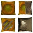thumbnail image 1 of PKQWTM warm sunflower Reversible Mermaid Cushion Cover Home Decor Sequin Pillow Case Size 18x18 inches, 1 of 2