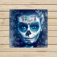thumbnail image 1 of PKQWTM winter sugar skull beautiful ice Santa Muerte Microfiber Bath Towels Bathroom Body Shower Towel Size 13x13 Inches, 1 of 1