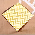 thumbnail image 1 of PKQWTM yellow overlaying zigzag Chair Pads Chair Mat Seat Cushion Chair Cushion Floor Cushion Size 18x18 inches, 1 of 1