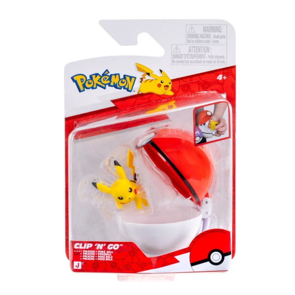 PKW - Clip 'N' Go (Pikachu #4 with Poke Ball) W24