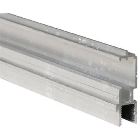 PL 14192 1.25 x 72 in. Aluminum Bottom Triple Track Window Frame